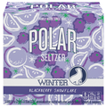 Polar Blackberry Snowflake Seltzer Water - 6 pk