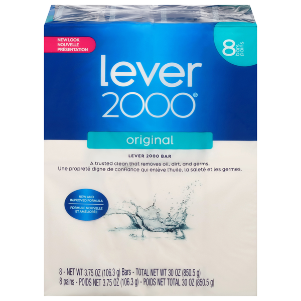 Lever 2000 Original Soap Bars - 8 ct