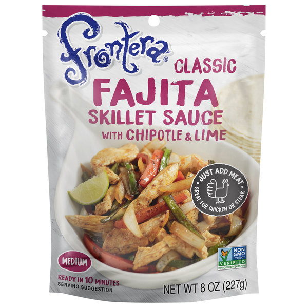 Save on Frontera Medium Classic Fajita Skillet Sauce with Chipotle