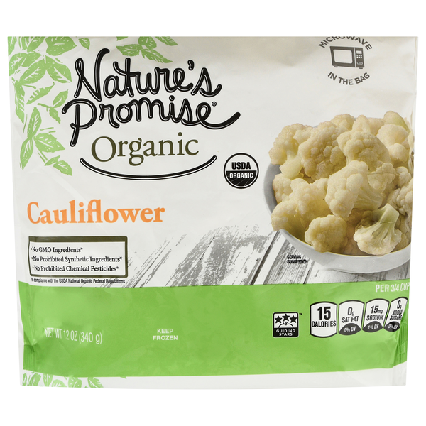 Nature's Promise Organic Cauliflower Frozen
