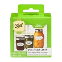 Ball Dissolvable Labels