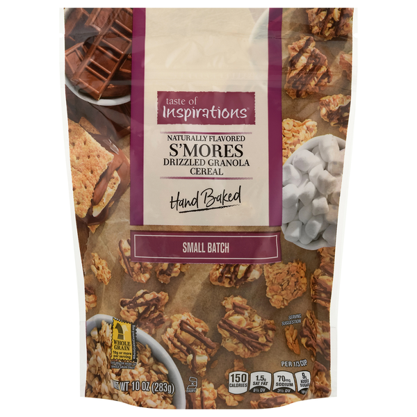 Taste of Inspirations Drizzled S'mores Granola Cereal