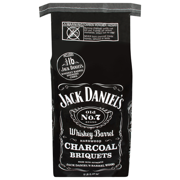 Jack Daniel's Whiskey Barrel Hardwood Charcoal Briquets