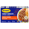Butterball Original Seasoned Turkey Burgers - 6 ct Frozen
