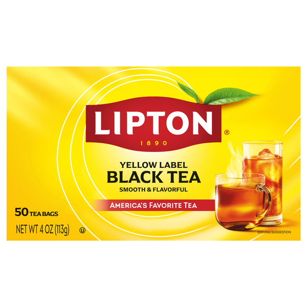 Lipton Yellow Label Black Tea Bags