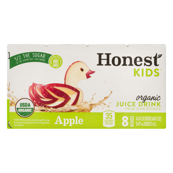 Save on Honest Kids Apple Juice Drink Organic 8 pk Order Online