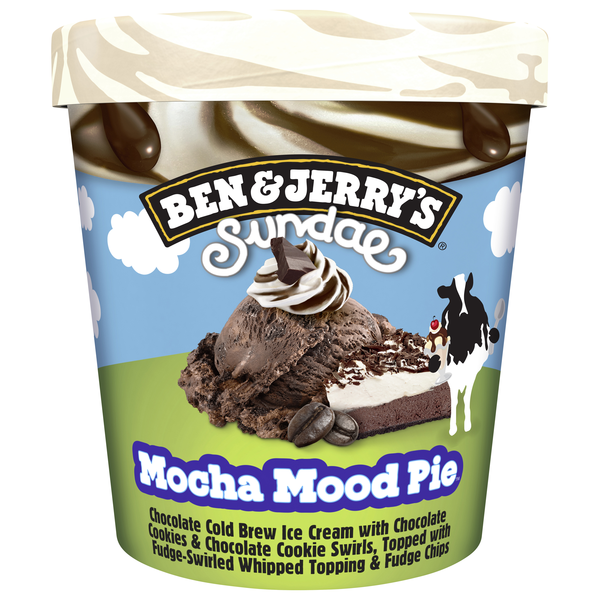 Ben & Jerry's Sundae Mocha Mood Pie Ice Cream