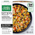 Healthy Choice Simply Steamers Southwest Chicken Burrito Bowl Frozen Meal