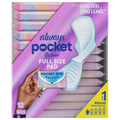 Always Pocket Flexi-Wings Full Size Regular Size 1 Unscented Pads