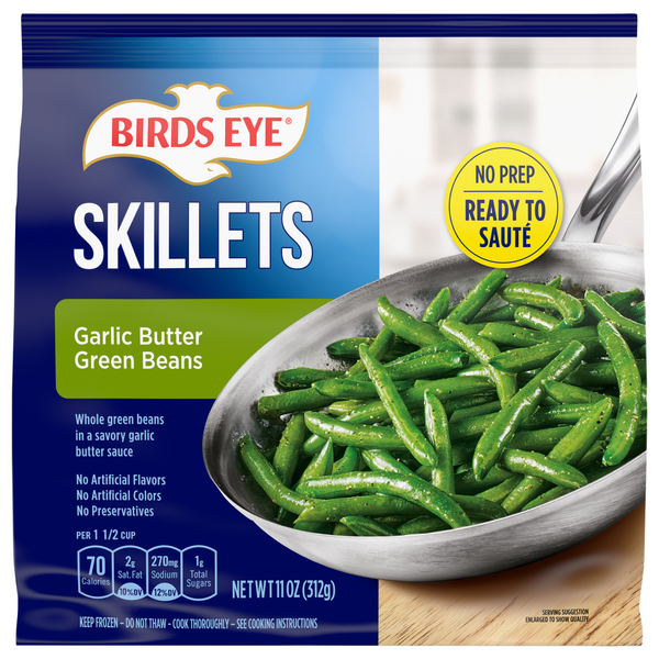 Birds Eye Skillets Garlic Butter Green Beans Frozen