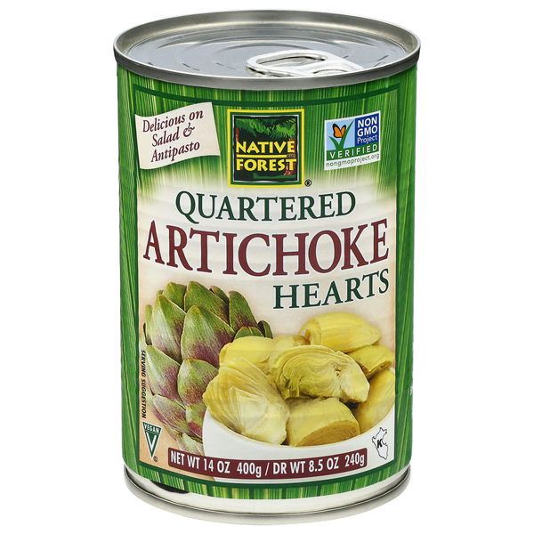 Native Forest Quartered Artichoke Hearts