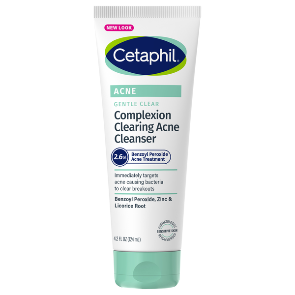 Cetaphil Gentle Clear Complexion-Clearing BPO Acne Cleanser