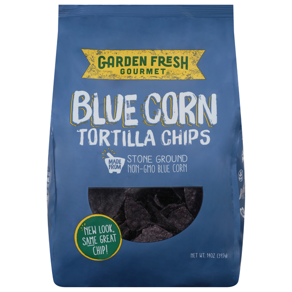Garden Fresh Gourmet Blue Corn Tortilla Chips
