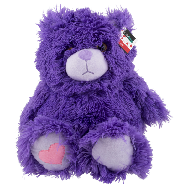 Smart Living Valentine's Day Plush Purple Bear