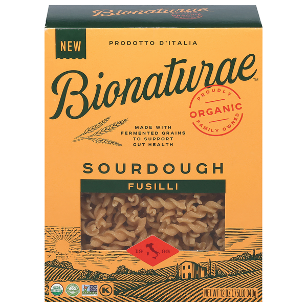 Bionaturae Organic Sourdough Fusilli Pasta