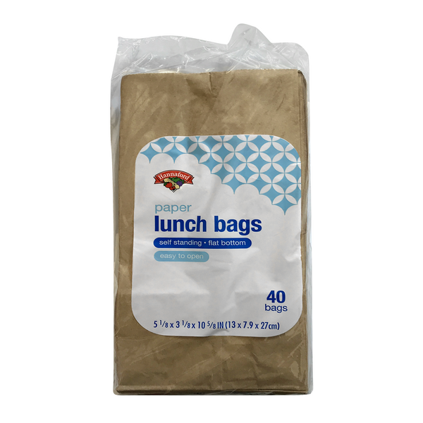 Hannaford Paper Lunch Bags