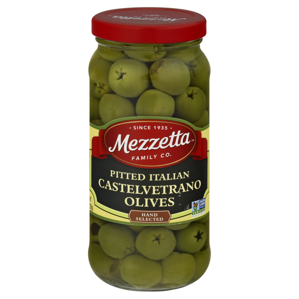 Save on Mezzetta Pitted Italian Castelvetrano Olives Order Online
