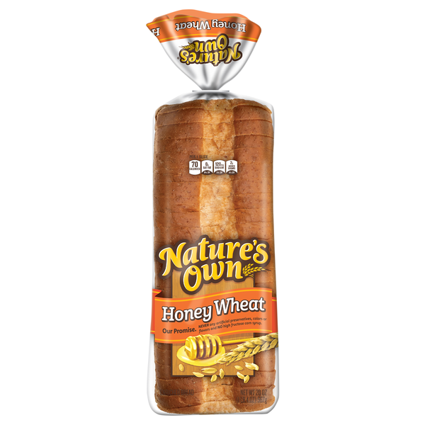 Nature's Own Honey Wheat Bread Sliced