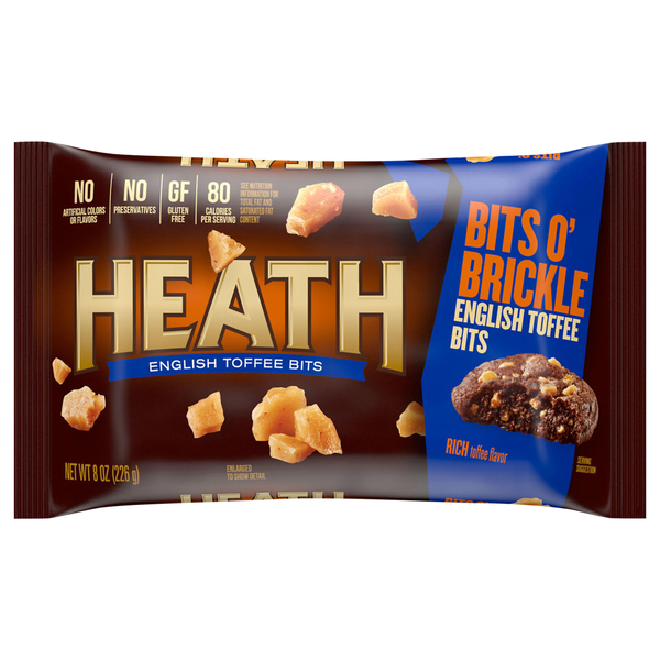 Heath Bits O' Brickle English Toffee Bits Baking Morsel Chips