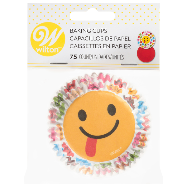 Wilton Emoji Baking Cups