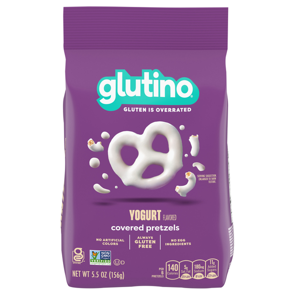 Glutino Gluten Free Yogurt Covered Pretzels