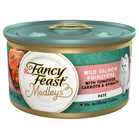 Fancy Feast Medleys Pate Salmon Primavera Wet Cat Food