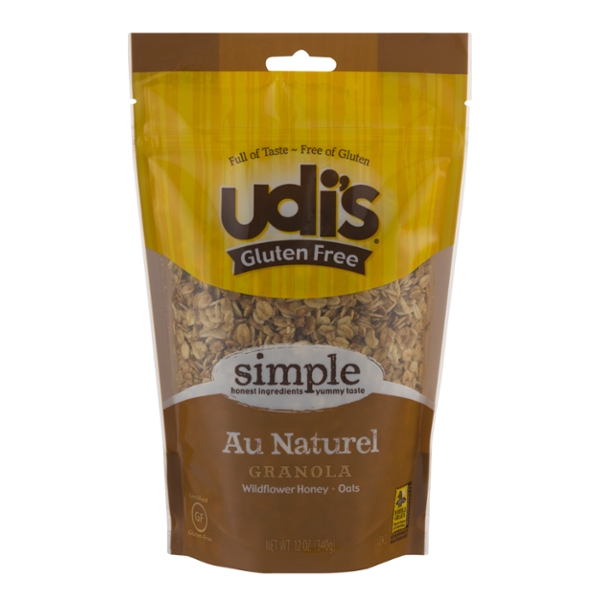 Save on Udi's Simple Granola Au Naturel Gluten Free Order Online