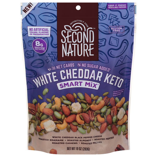Second Nature White Cheddar Keto Smart Mix