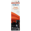 Food Lion Trash Flap Tie Bags 30 Gallon