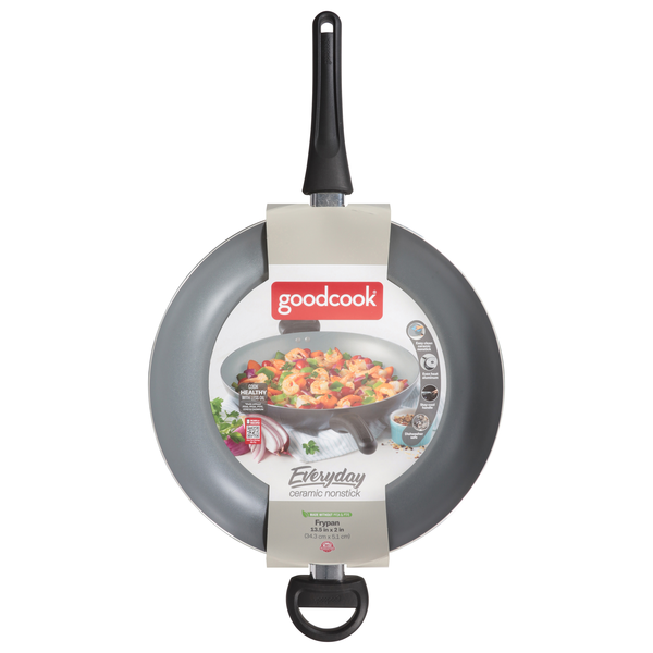 Good Cook Everyday Ceramic Nonstick Frypan 13.5 Inch
