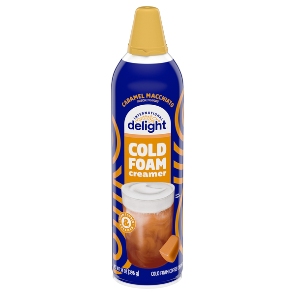 International Delight Caramel Macchiato Flavored Cold Foam Coffee Creamer