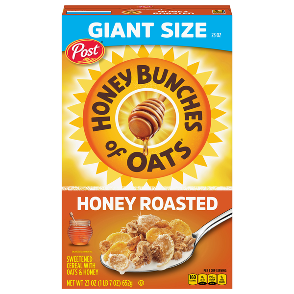 Honey Bunches of Oats Honey Roasted Cereal Giant Size