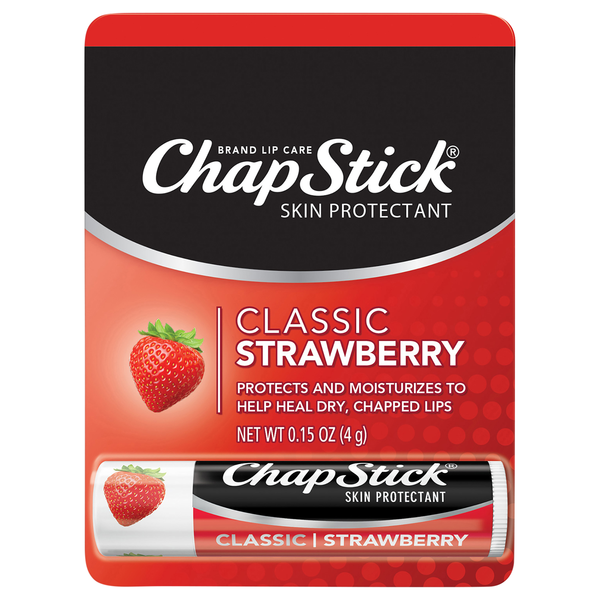 ChapStick Skin Protectant Classic Strawberry