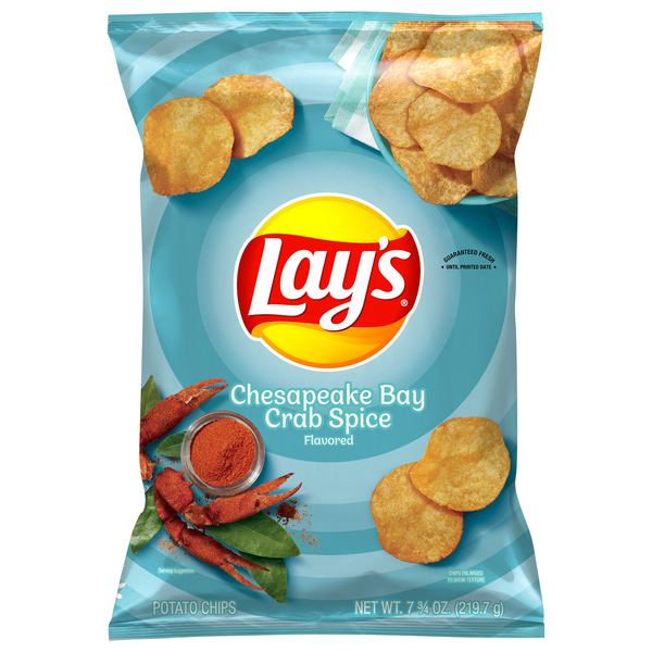 Save on Lay's Chesapeake Bay Crab Spice Potato Chips Order Online