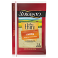 Sargento Natural Ultra Thin Swiss Cheese Slices - 18 ct
