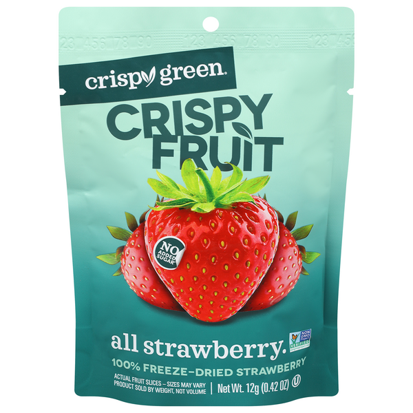 Save on Crispy Green Crispy Fruit All Strawberry 100 FreezeDried Order Online Delivery GIANT