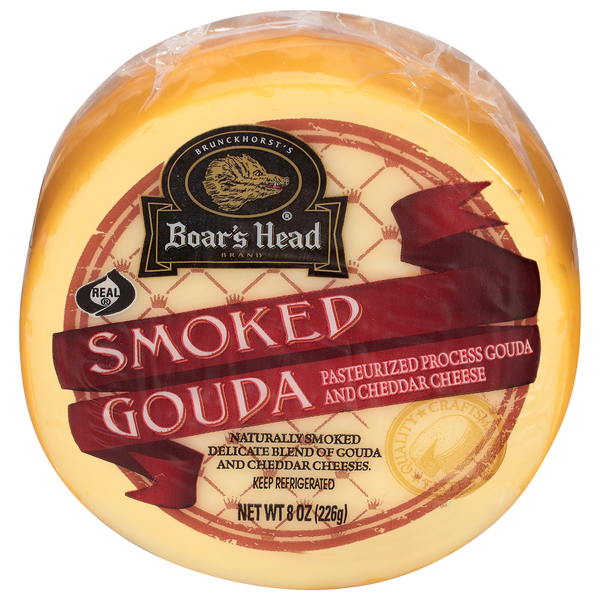 Boar's Head Smoked Gouda Cheese Wheel