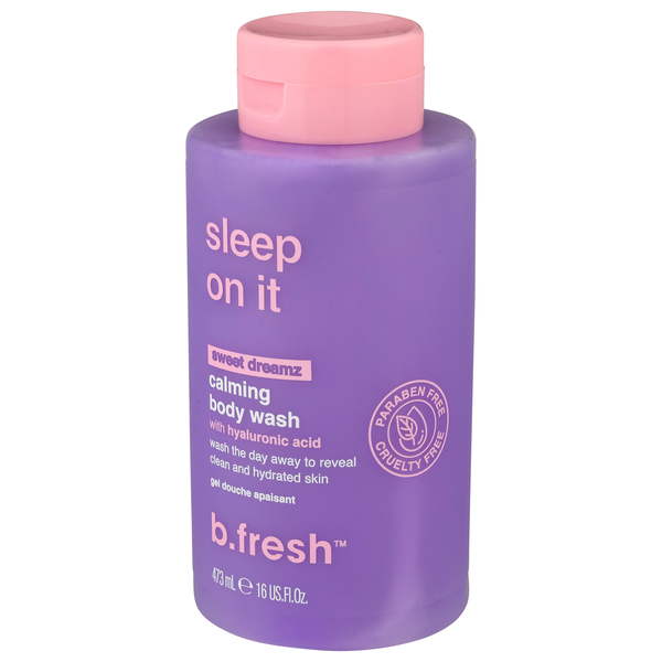 b.fresh Sweet Dreamz Calming Body Wash with Hyaluronic Acid