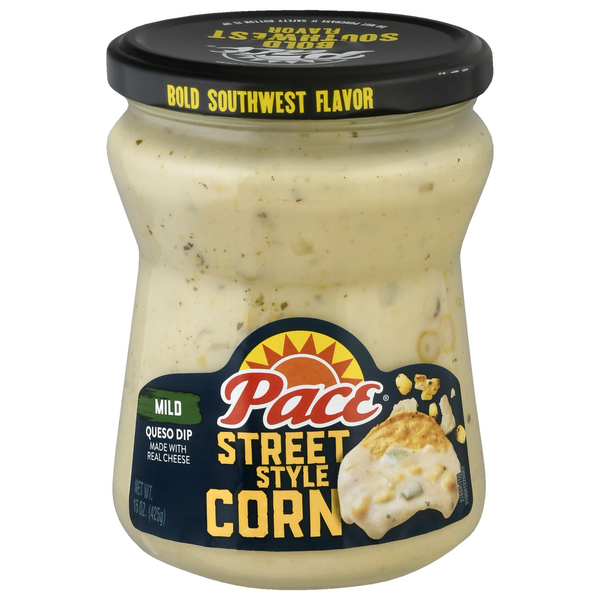 Save On Pace Queso Dip Street Style Corn Bold Southwest Flavor Mild Save On Pace Queso Dip Street Style Corn Bold Southwest Flavor Mild