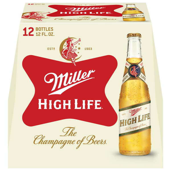 Miller High Life Beer - 12 pk