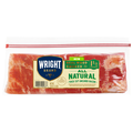 Wright Brand All Natural Real Wood Smoked Hickory Uncured Bacon