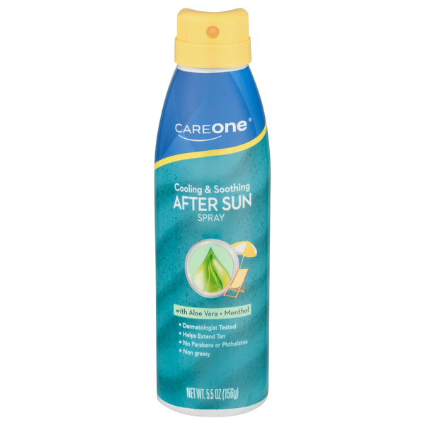 CareOne Cooling & Soothing Aloe Vera & Menthol After Sun Spray