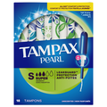 Tampax Pearl Unscented Super Tampons