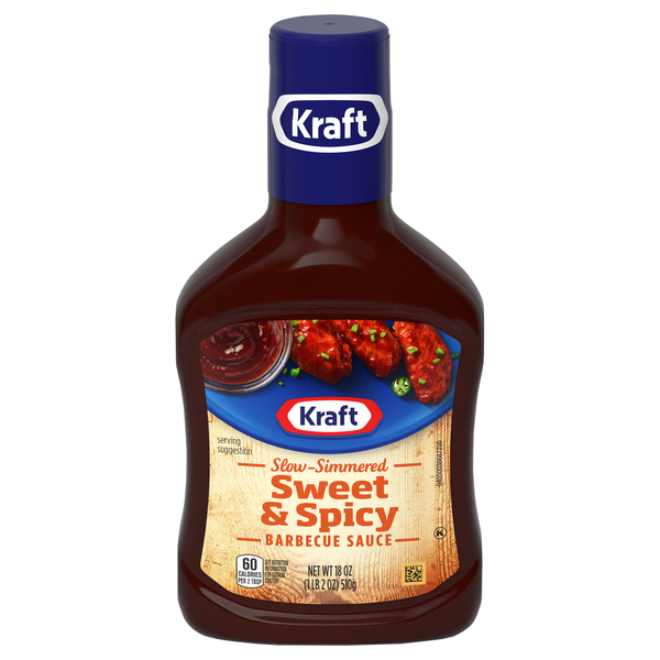 Kraft Slow-Simmered Sweet & Spicy Barbecue Sauce