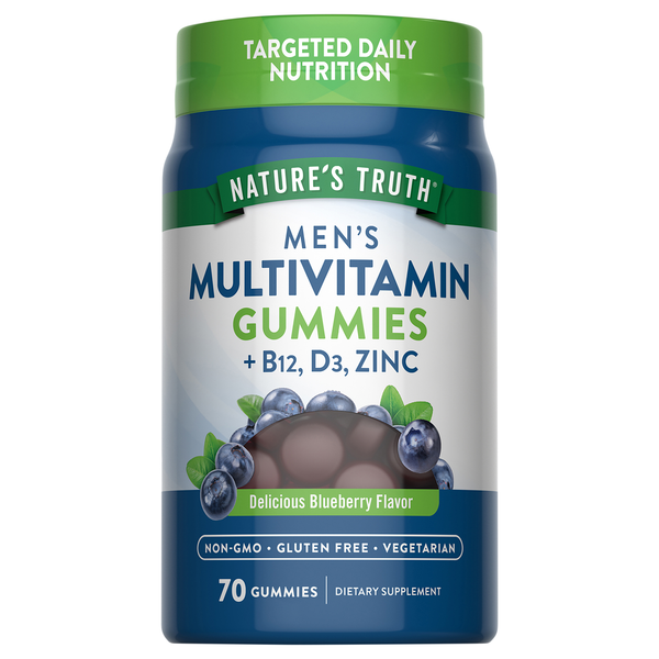 Nature's Truth Men's Multivitamin Blueberry Gummies