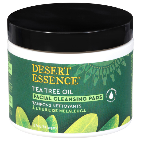 Desert Essence Daily Facial Cleansing Pads