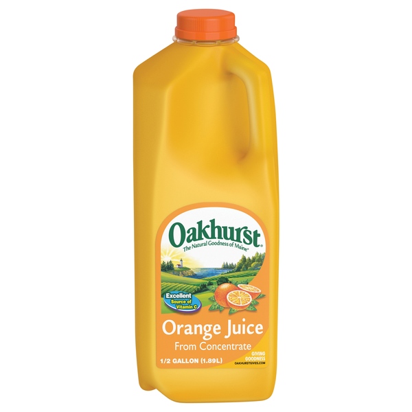 Oakhurst Orange Juice From Concentrate