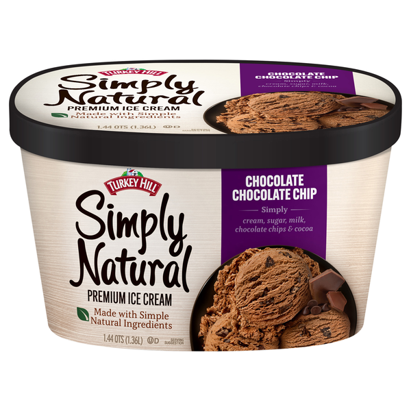 Turkey Hill Simply Natural Chocolate Chocolate Chip Ice Cream