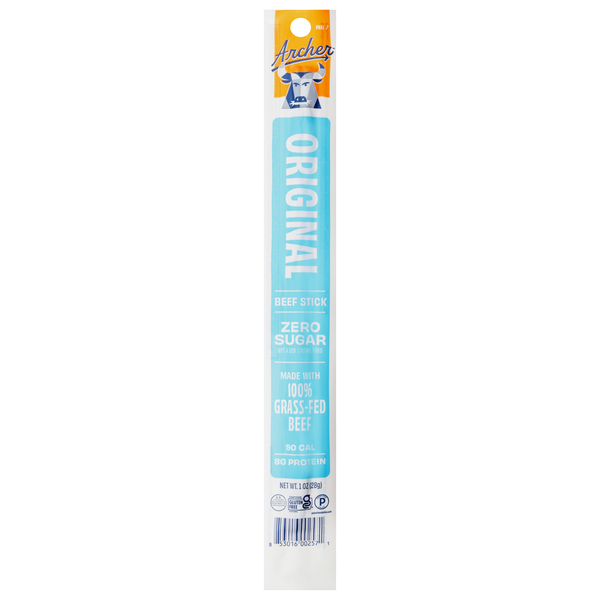 Country Archer Zero Sugar Original 8g Protein Grass-Fed Beef Stick