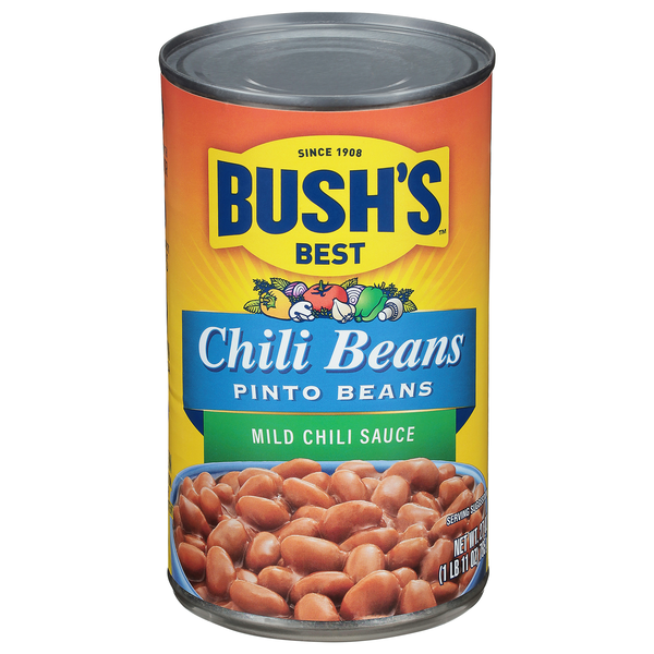 Bush's Best Pinto Chili Beans in Mild Sauce